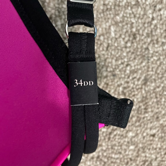 Victoria’s Secret Very Sexy Push-Up Bra 34DD Pink, Grey, & Black NWT - Picture 4 of 4